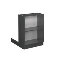 KÜCHENINSEL Fame-Line Anthrazit 60 cm ohne AP - Anthrazit, Holzwerkstoff (60/82/70cm) - Vicco