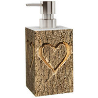 SEIFENSPENDER True Love - Braun, Kunststoff (8/16/8cm) - Sanilo