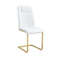 SCHWINGSTUHL DE-36497 4er-Set mit goldenen Metallbeinen Weiß - Goldfarben, Metall (48/97/41cm) - ComfortXL