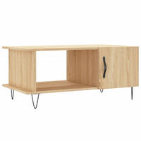 COUCHTISCH Sonoma-Eiche 90x50x40 cm Holzwerkstoff - Braun, Holzwerkstoff (90/50/40cm) - furnicato
