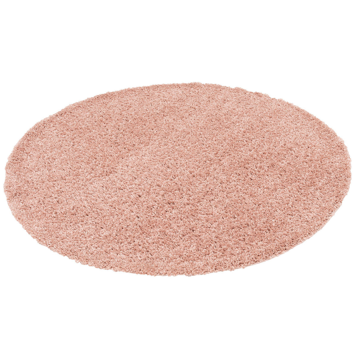 HOCHFLOR LANGFLOR SHAGGY TEPPICH COMFY MIX RUND - Flieder, Textil (200/200cm) - Pergamon