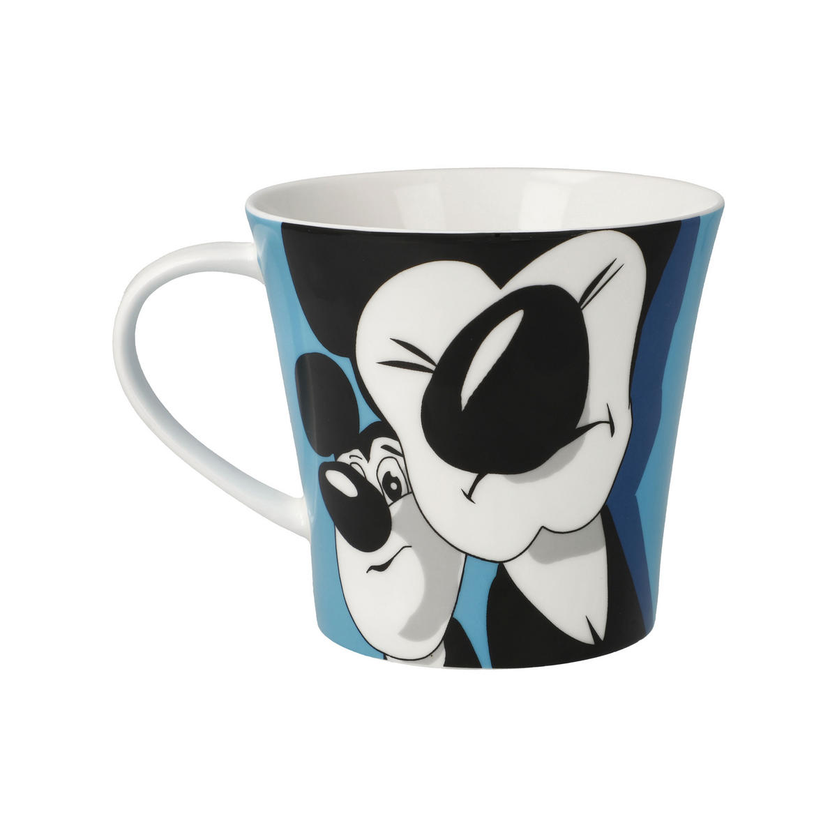 TEETASSE Häfner Maus, Fine Bone China, Blau, 350 ml - Blau, Keramik (0.35L) - Goebel