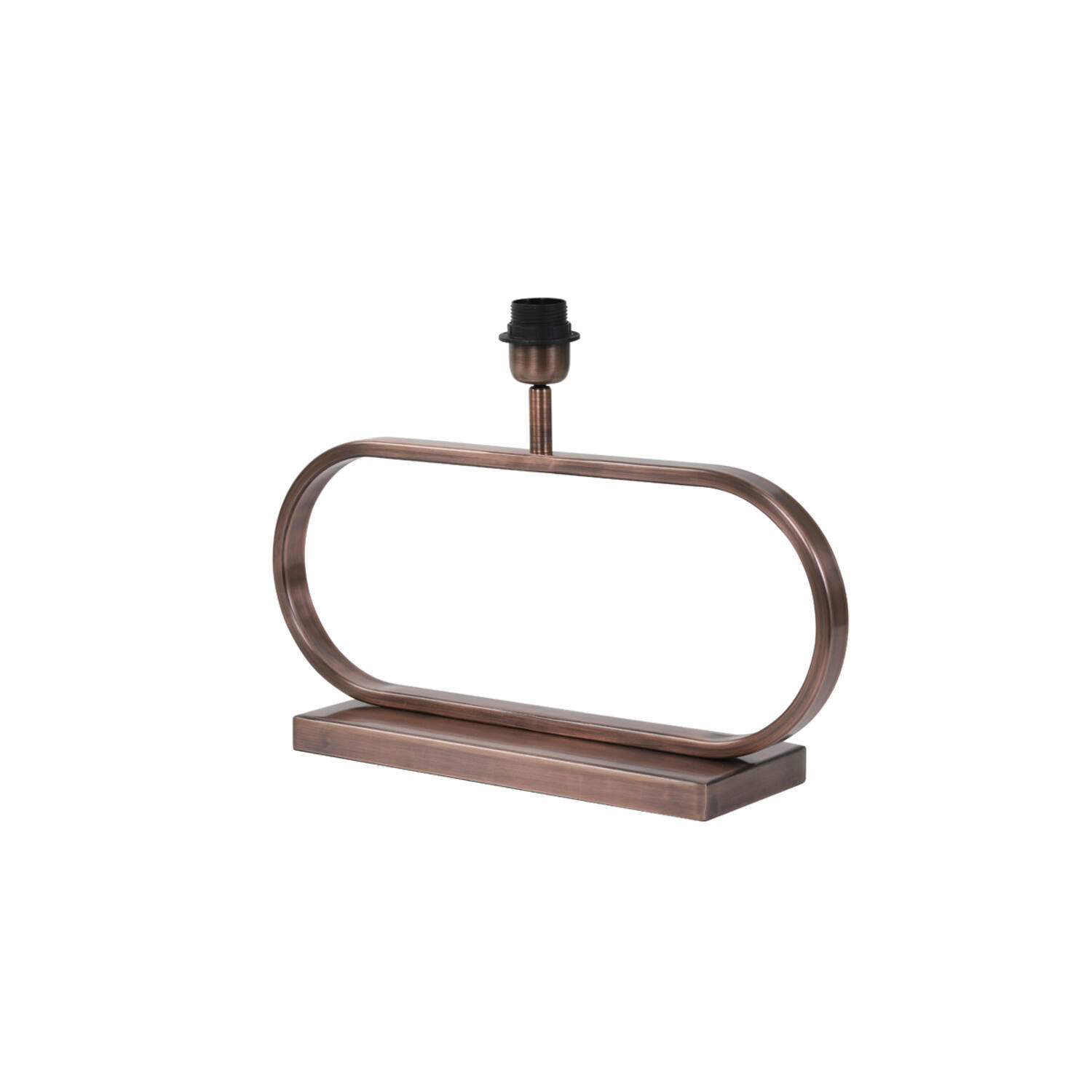 LAMPENFUSS JAMIRO 47x13x27 cm, Metall, Kupfer - Kupferfarben, Metall (47/13/27cm) - Light & Living