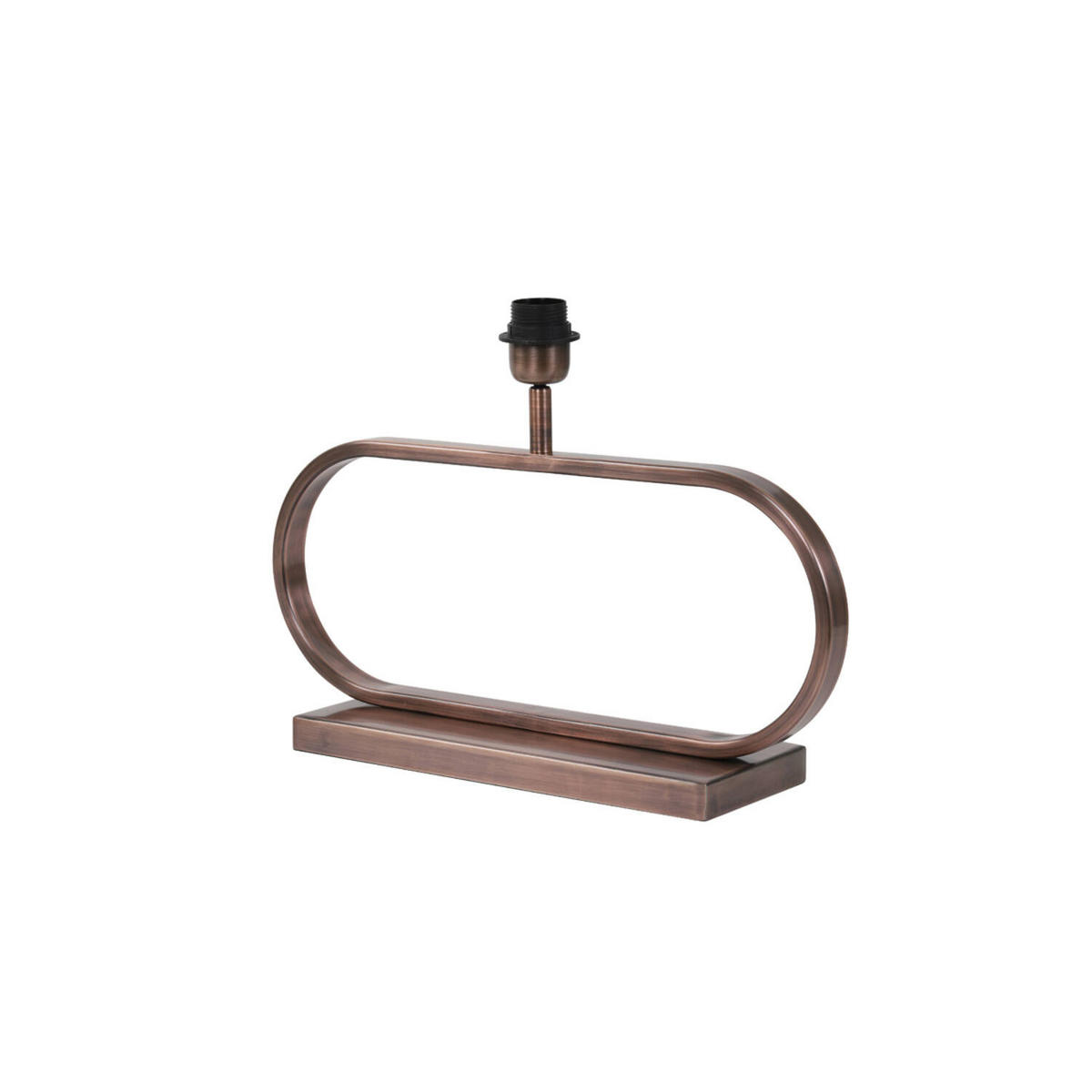 LAMPENFUSS JAMIRO 47x13x27 cm, Metall, Kupfer - Kupferfarben, Metall (47/13/27cm) - Light & Living