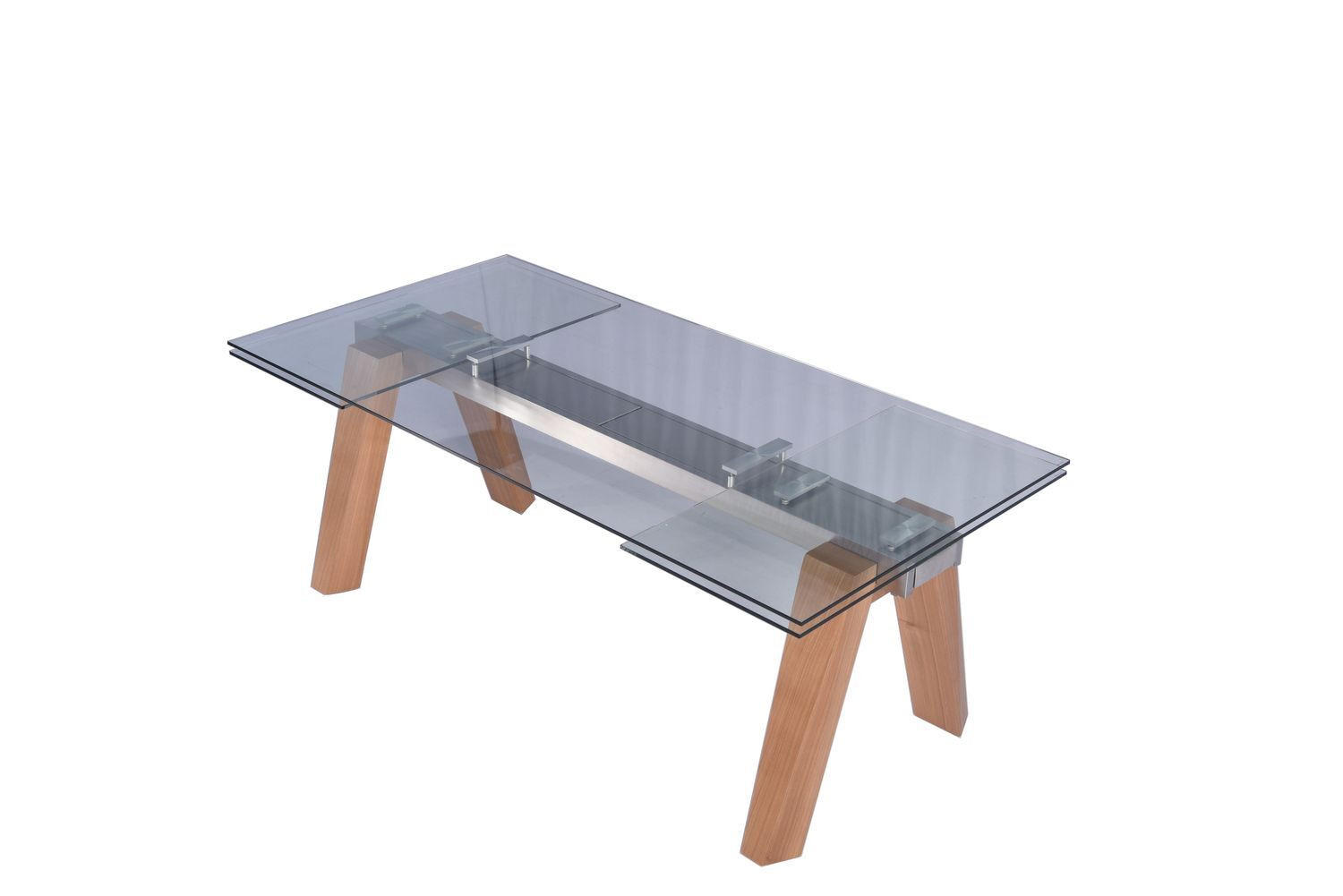 Kawola Esstisch Grau 200x76x100 cm