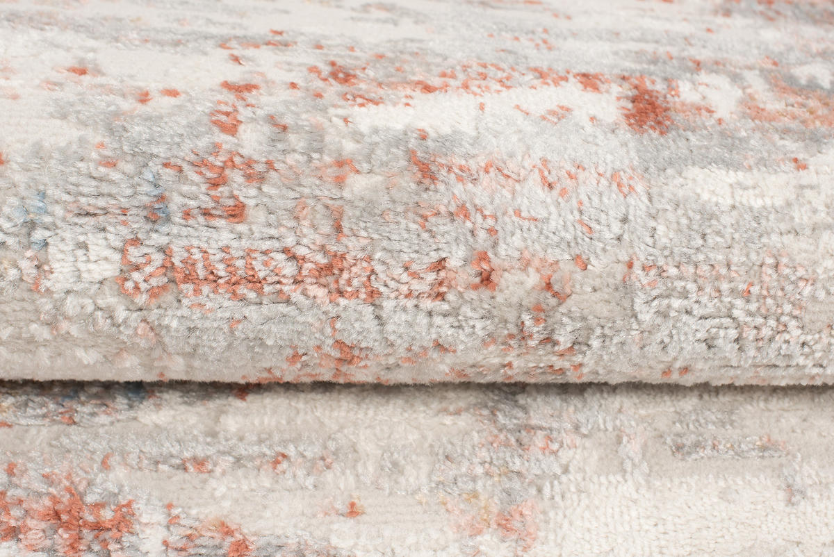 TEPPICH VALLEY Grau Blau 120/170 cm - Blau, Textil (120/170cm) - Tapiso