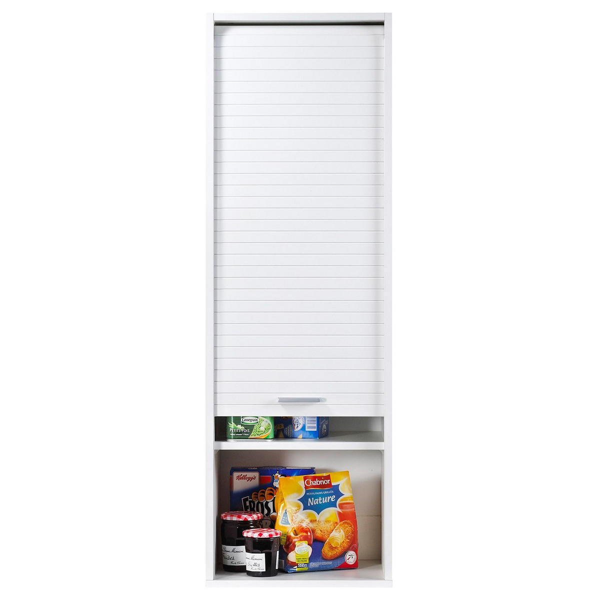 KÜCHENOBERSCHRANK 35/40/124 cm - Weiß, Holzwerkstoff (40/124/35cm) - Simmob