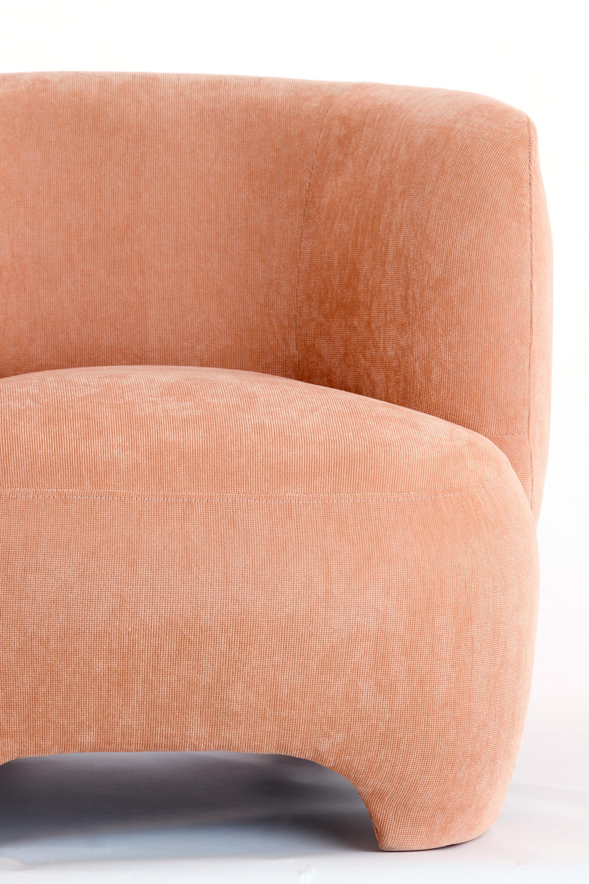 SESSEL Zenica Orange 80/80/71 cm - Orange, Textil (80/71/80cm) - Light & Living