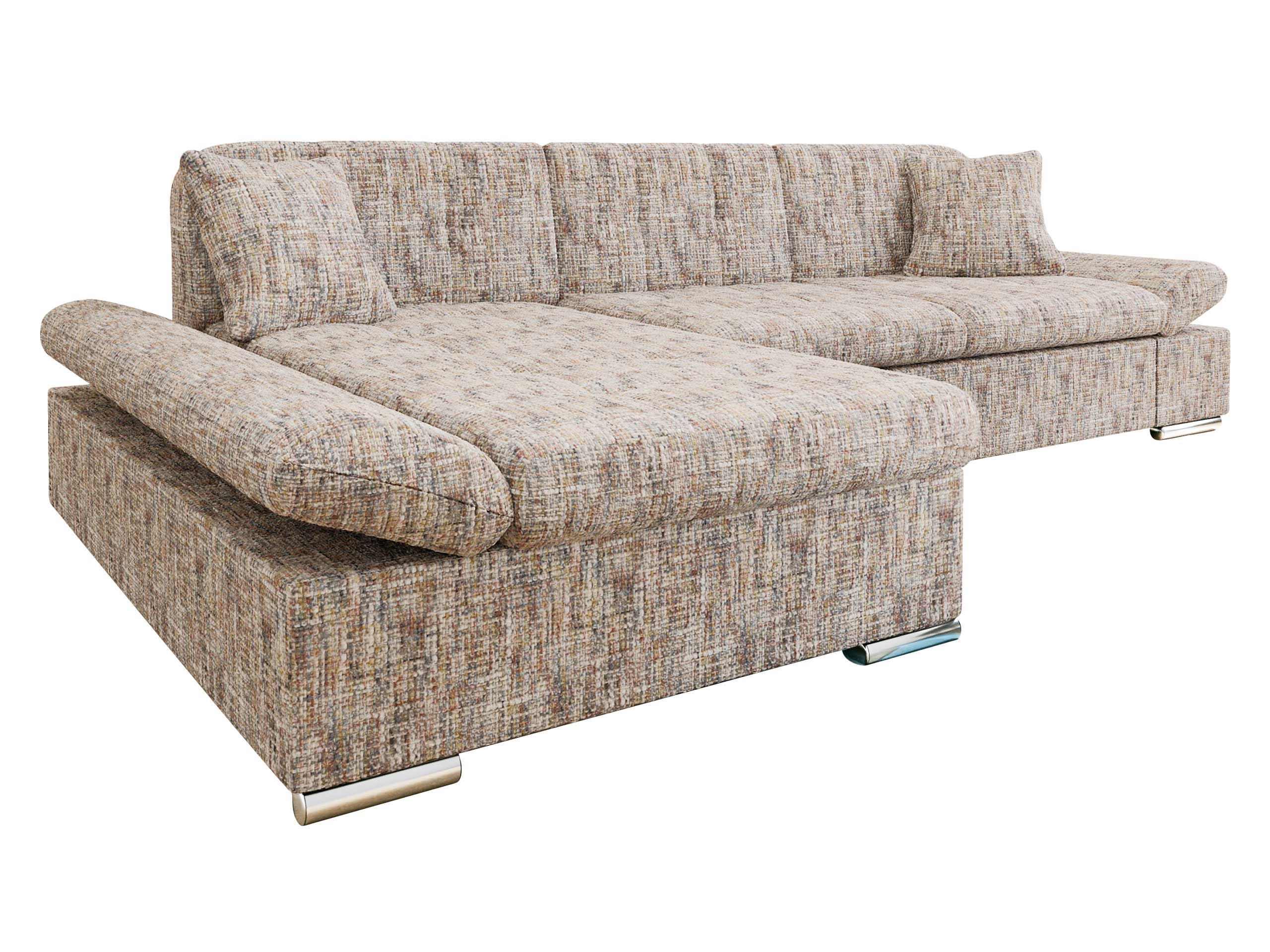 ECKSOFA Malwi Premium, Seite: Links - Cappuccino, Holz/Textil (278/161cm) - MIRJAN24