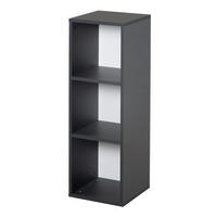 SEITENREGAL anthrazit - Anthrazit, Holzwerkstoff (30.5/90.5/32cm) - Roba