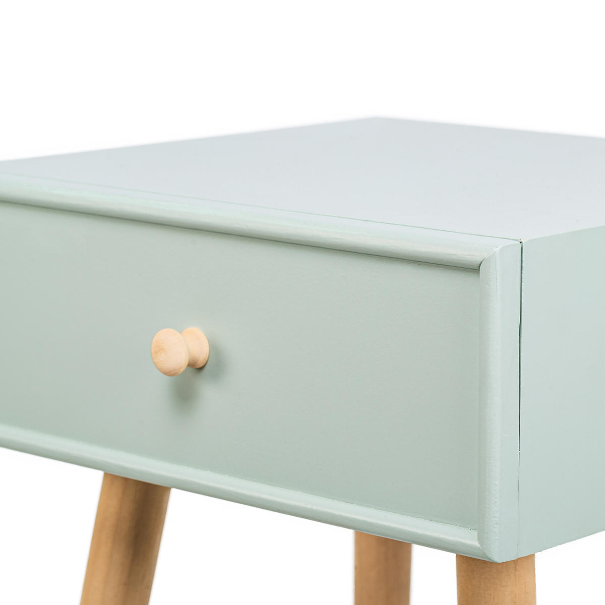 NACHTTISCH Rechteckig Grün 40 x 36 x 64 cm - Grün, Holz (40/64/36cm) - Nordlys