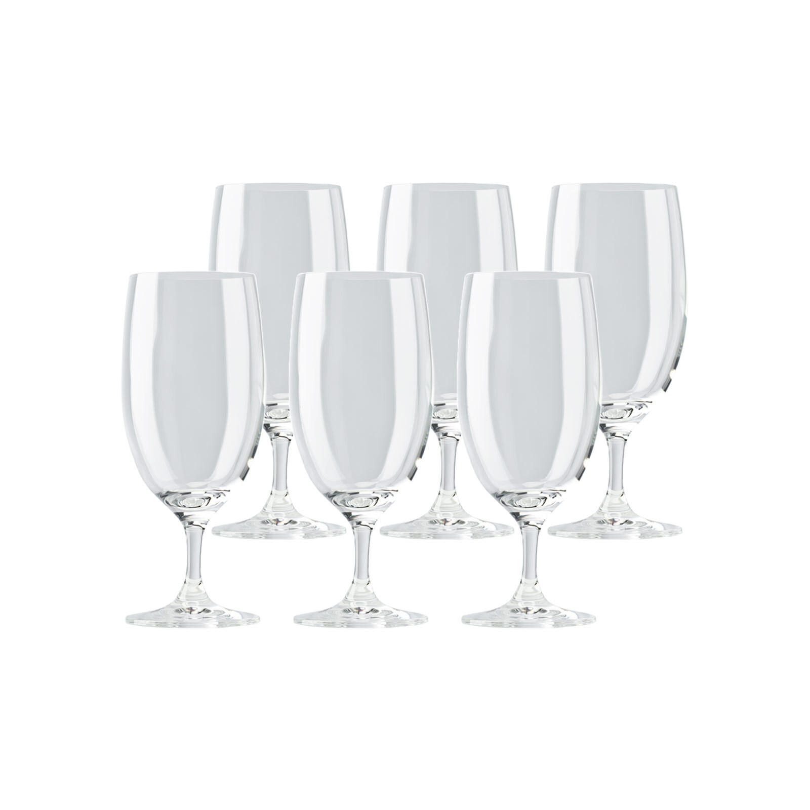 BIERGLÄSER DiVino transparent 440 ml 6er Set - Transparent, Glas (0.4L) - Rosenthal