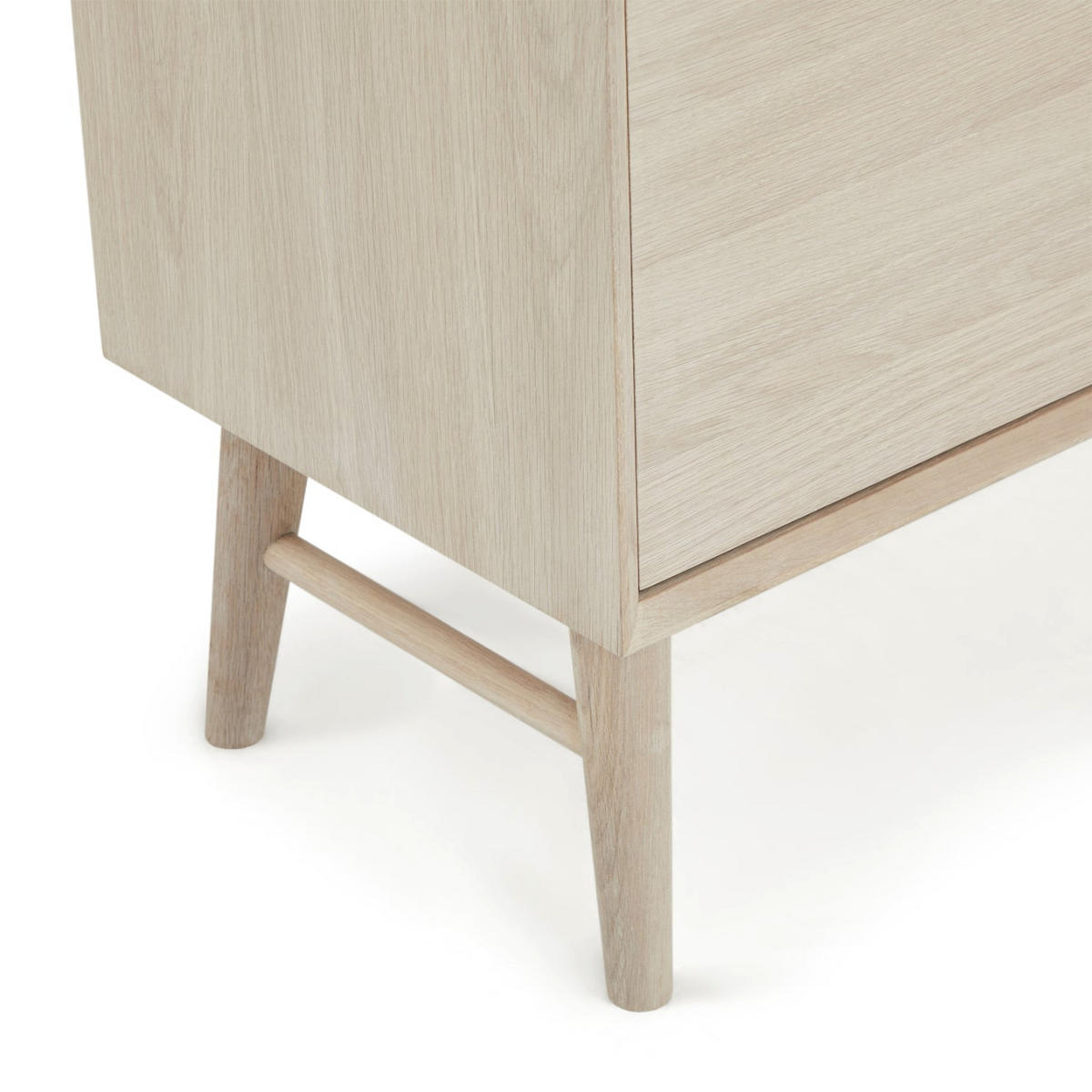 HIGHBOARD Eiche massiv - Eichefarben, Holz/Holzwerkstoff (100/130/40cm) - Furnhouse