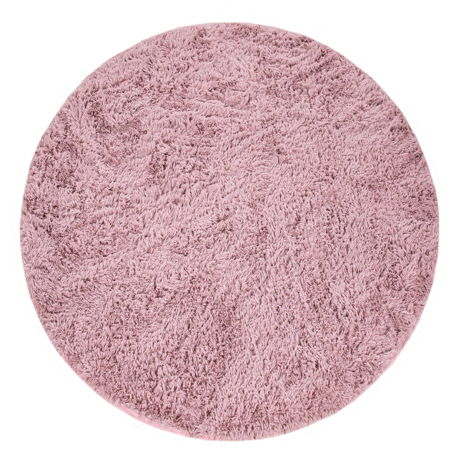 HOCHFLORTEPPICH 160/160 cm Silky 591 - Rosa, Textil (160/160cm) - Paco Home