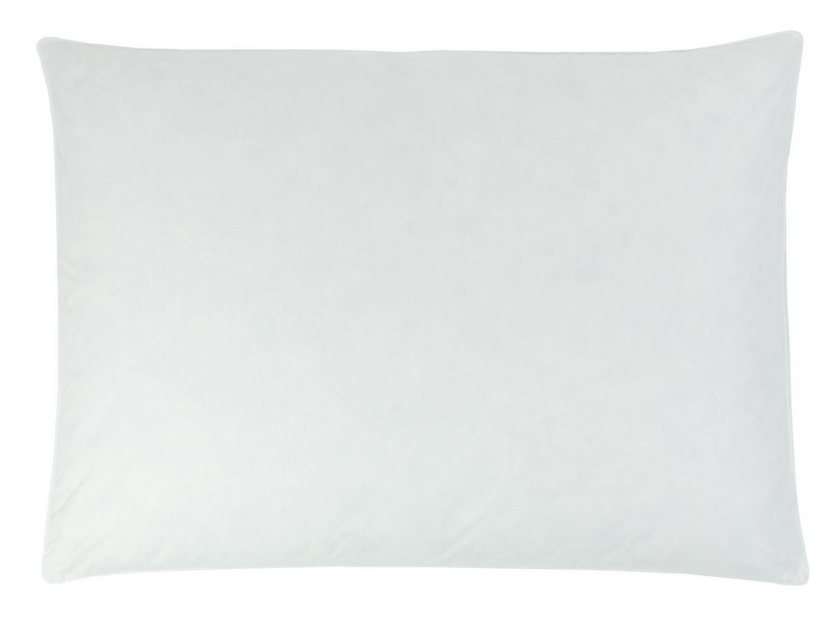 KISSEN, 60x80 cm, 100% Federn, Weiß - Weiß, Textil (60/80cm) - Zollner