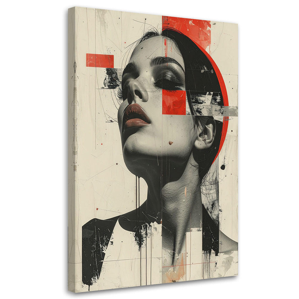 Feeby Wandbild, Beige 80x120 cm
