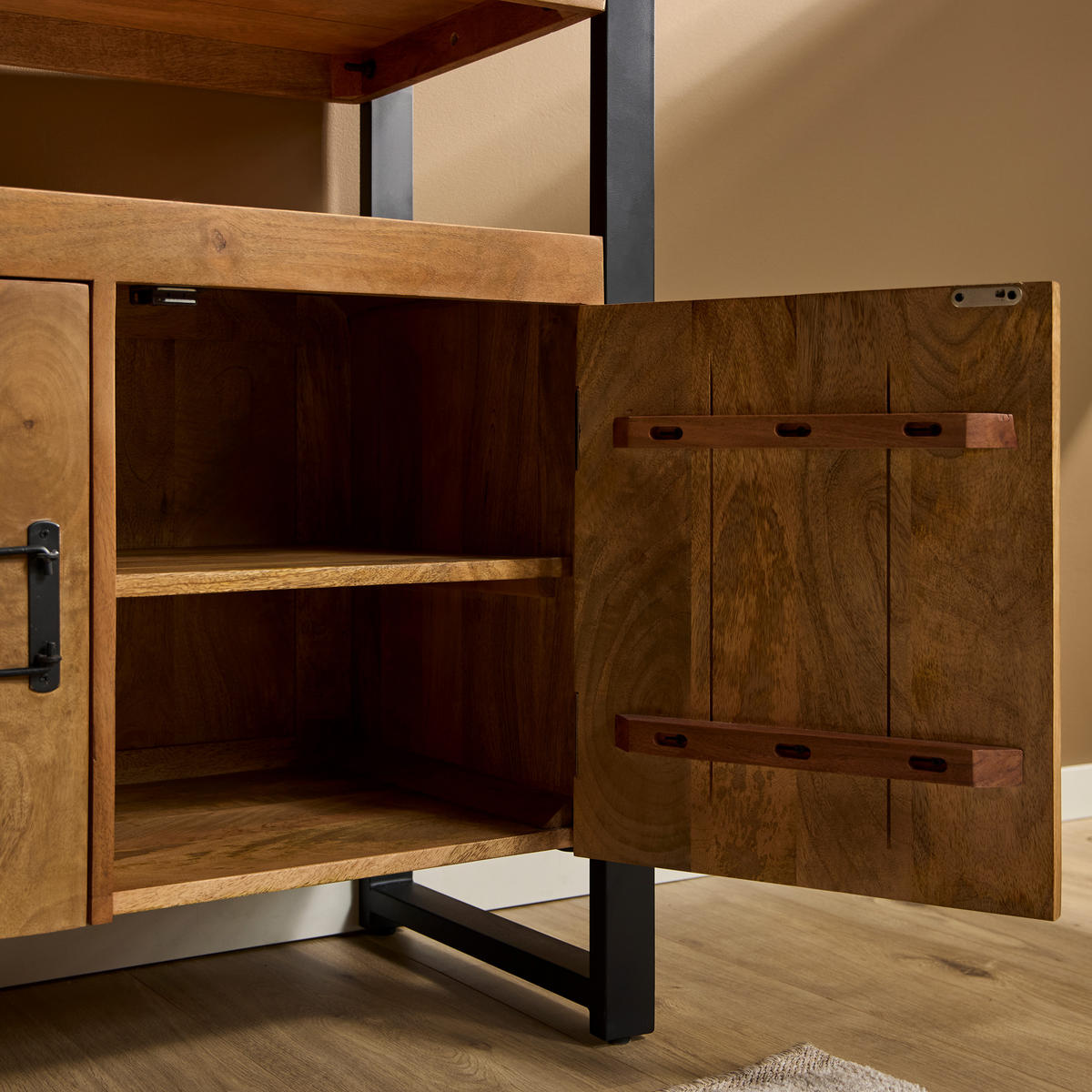 SIDEBOARD Boaz Braun 45/175/90 cm - Braun, Holz (175/90/45cm) - Starfurn