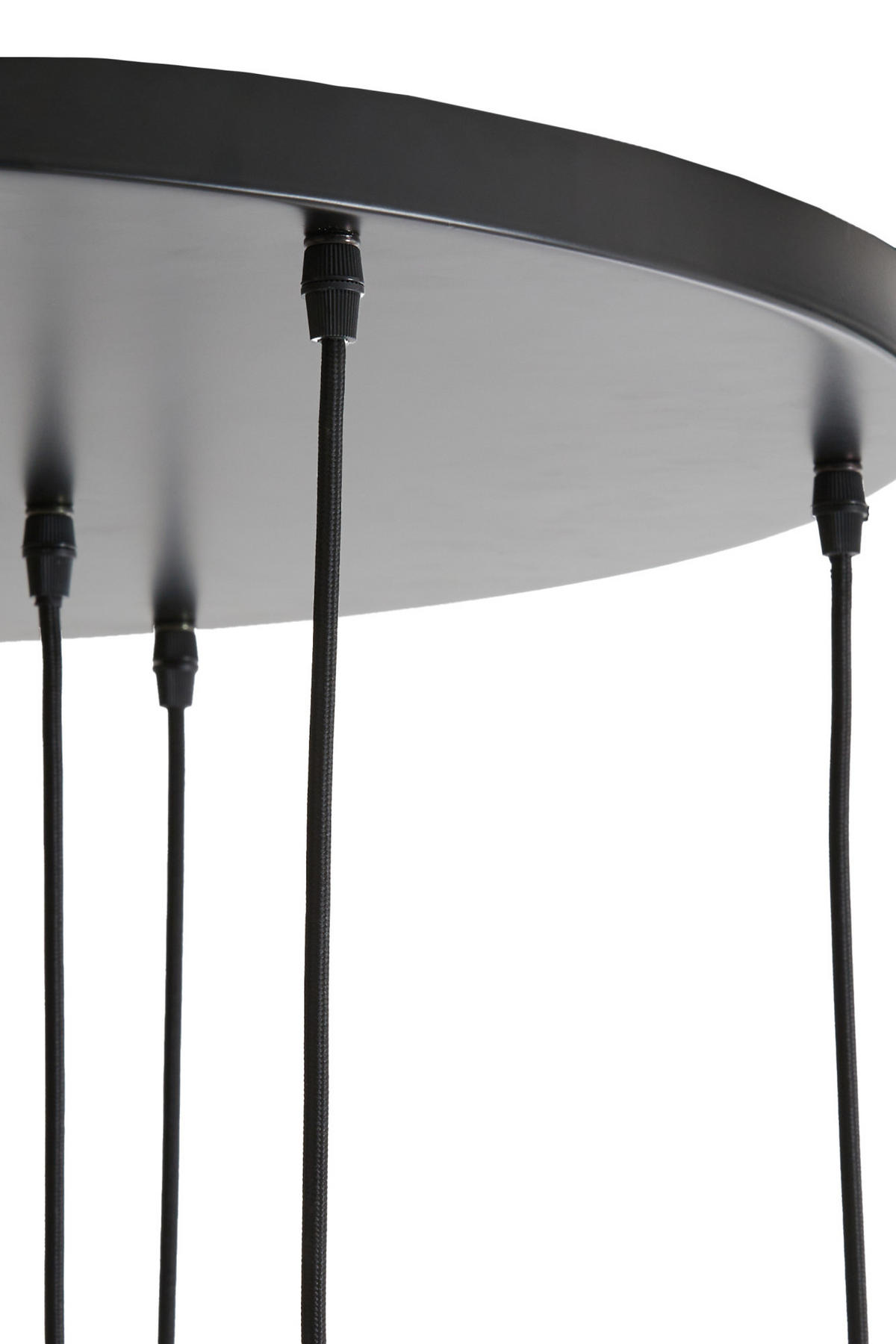 HÄNGELAMPE Lekar Bronze Ø83,5/79,5 cm - Bronzefarben, Glas (83.5/83.5/79.5cm) - Light & Living