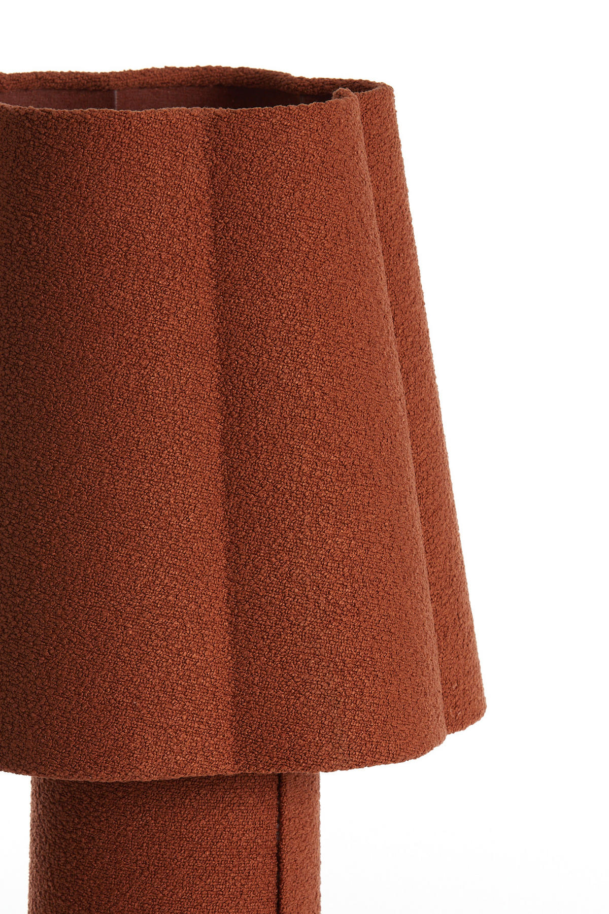 TISCHLAMPE Musaby Orange Ø25/50 cm - Orange, Textil (25/25/48.5cm) - Light & Living