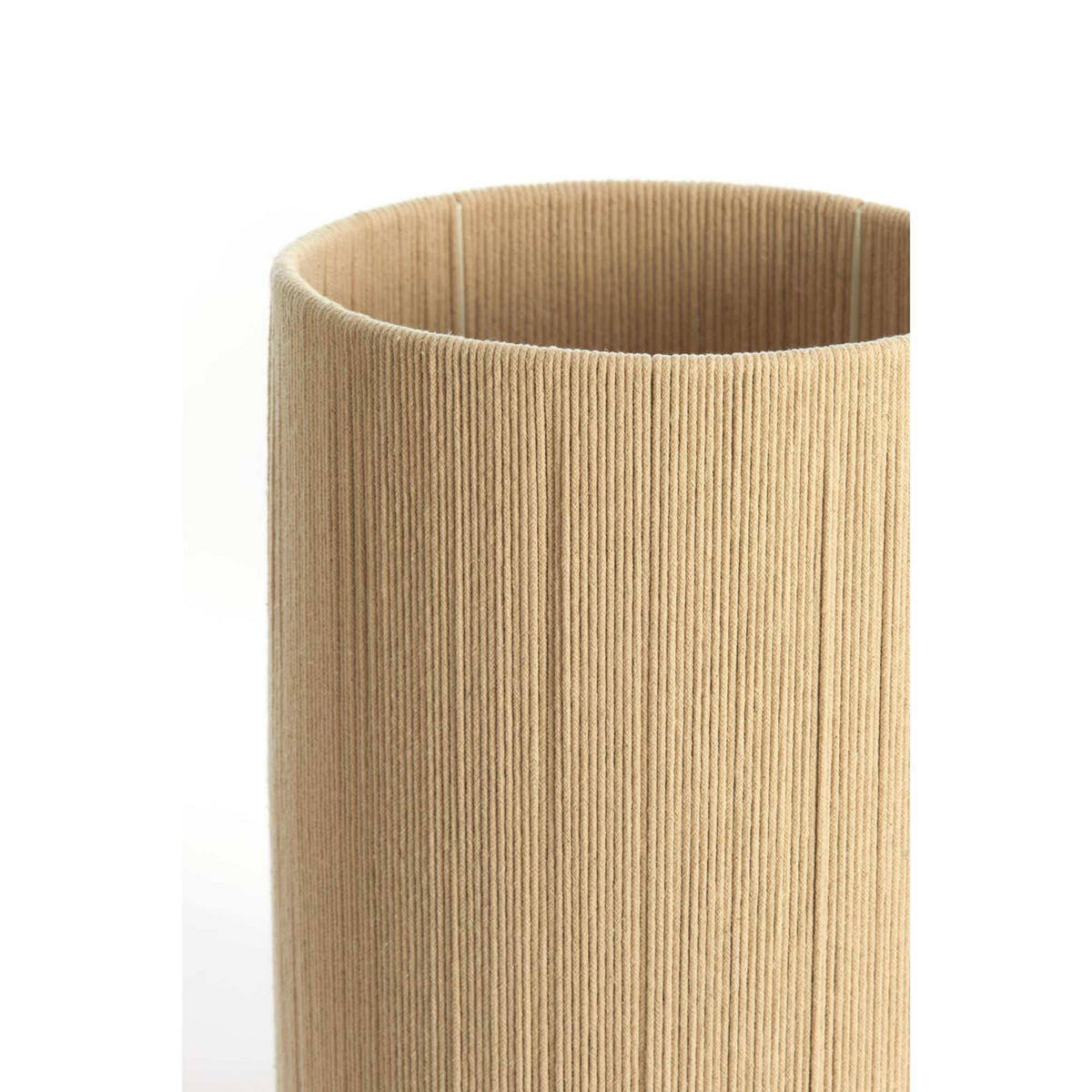 LAMPENSCHIRM Medan Beige 25/25/36 cm - Beige, Textil (25/25/36cm) - Light & Living