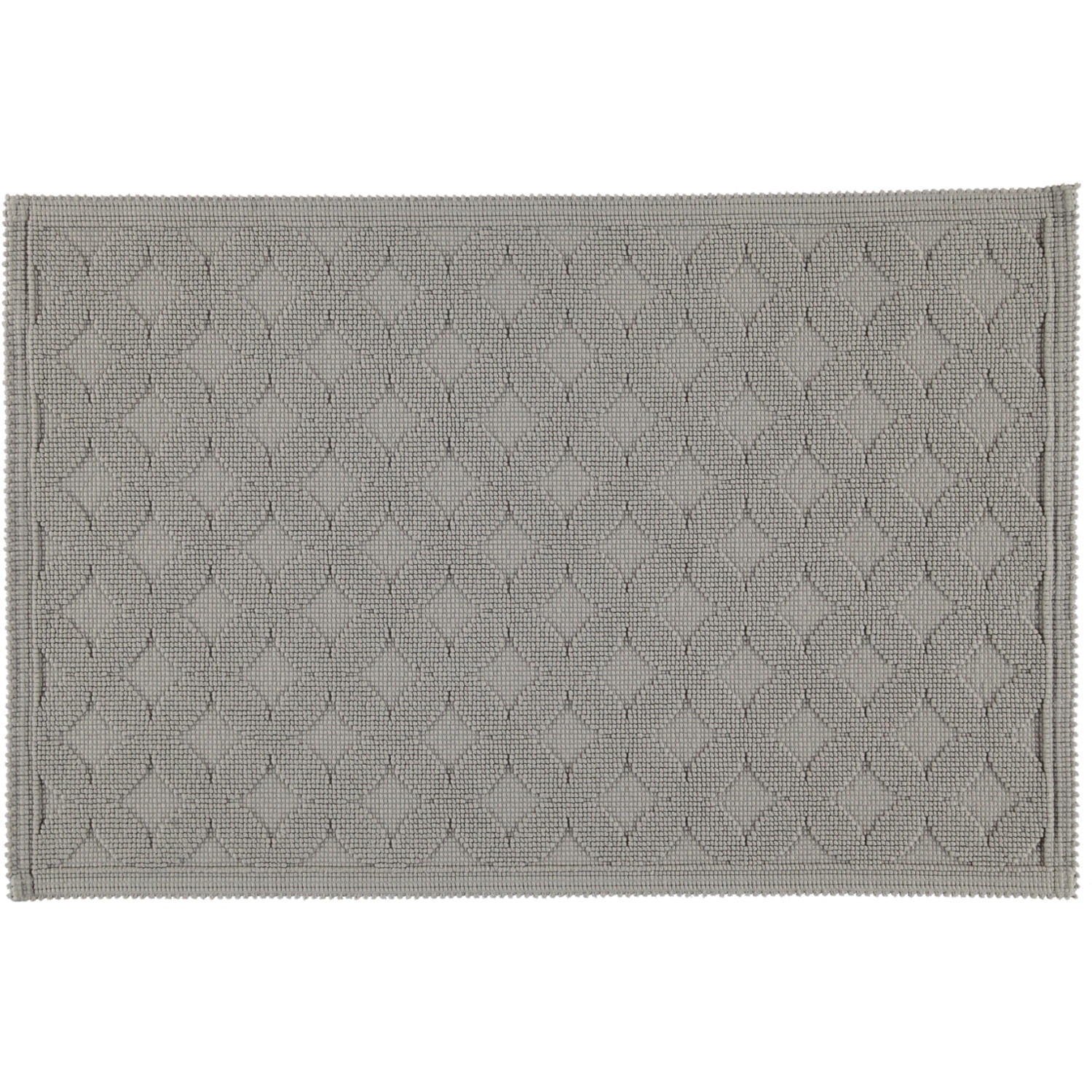 BADEMATTEN SEASIDE KIESEL - 85 - Grau, Textil (60/90cm) - Rhomtuft