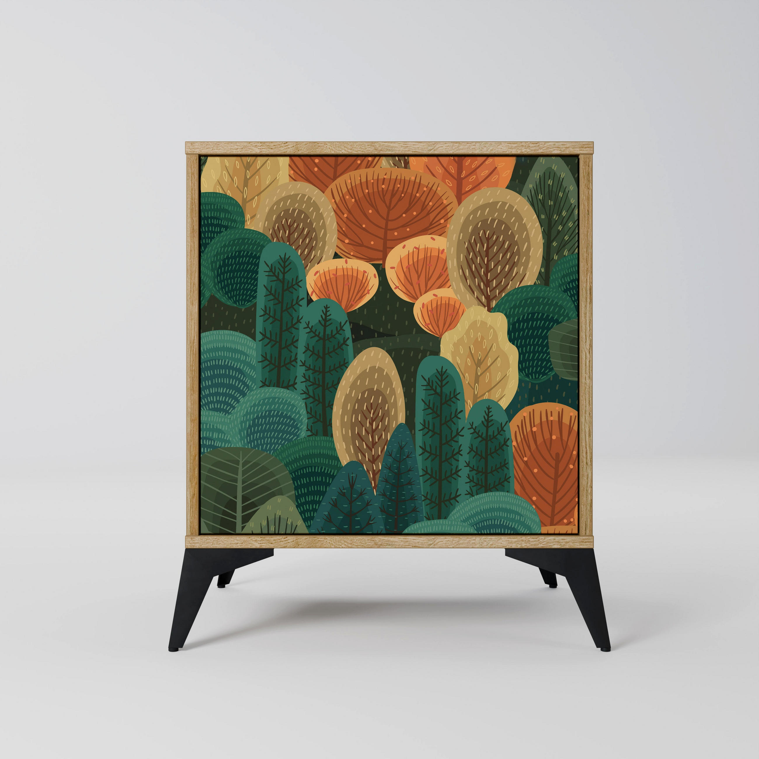 SpaceRebels Sideboard Eiche 57.5x70.5x42 cm