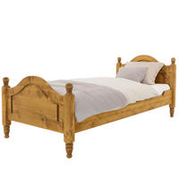 BETT aus Massivholz CHARLOTTE - Hellbraun, Holz (90/200cm) - Seart