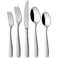 BESTECKSET Aura - 18/10 Edelstahl - 50-teilig / 6 Personen - Silberfarben, Metall - Sola