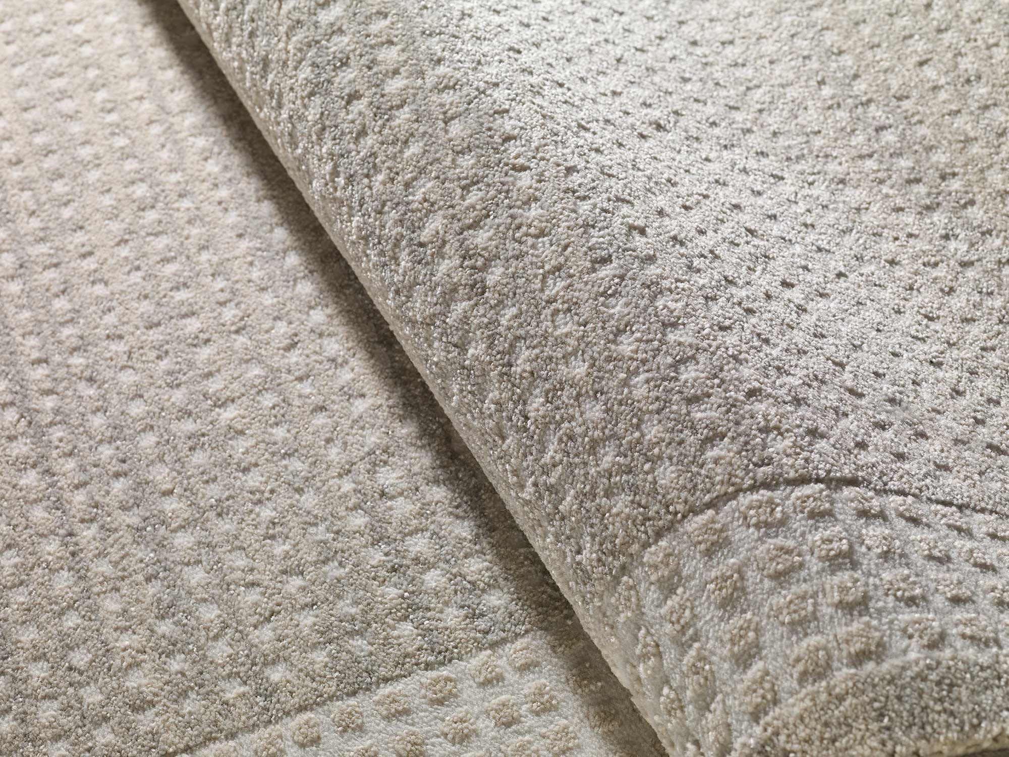 WEBTEPPICH Creme Hl-Border 200/300 cm - Creme, Naturmaterialien/Textil (200/300cm) - Atticgo