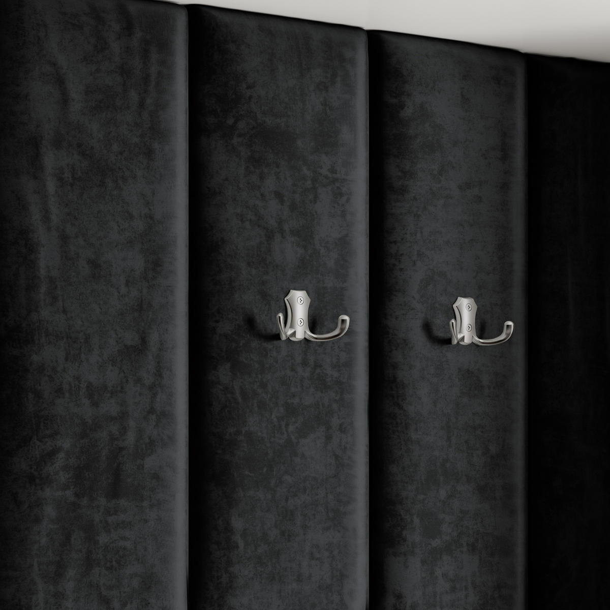 GARDEROBENSCHRANK REMA 120/240/60 cm Modern Eichefarben - Eichefarben/Schwarz, Holzwerkstoff (120/240/60cm) - MASSENO