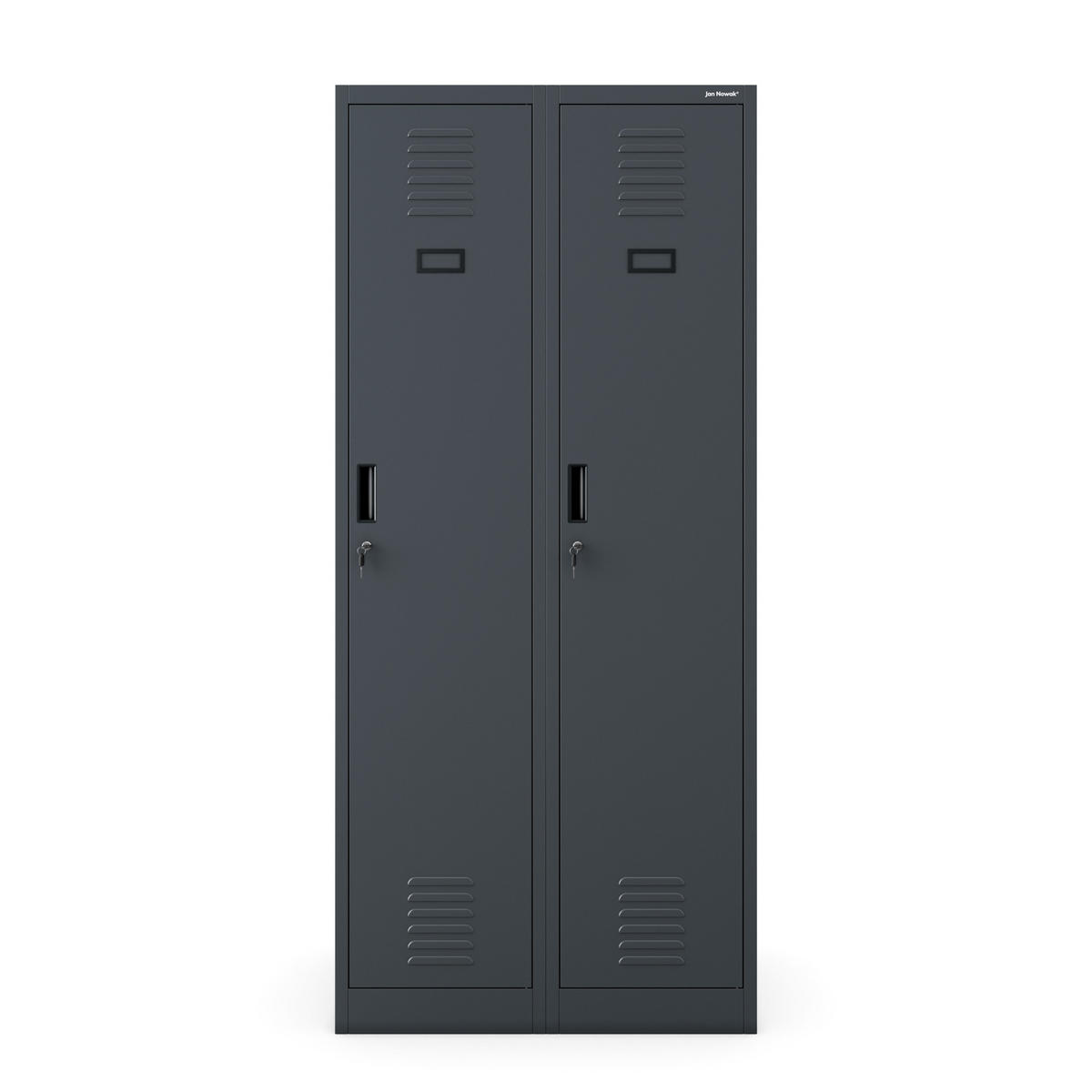 METALL-ARBEITSSCHRANK KACPER D600 - Anthrazit, Metall (80/180/60cm)