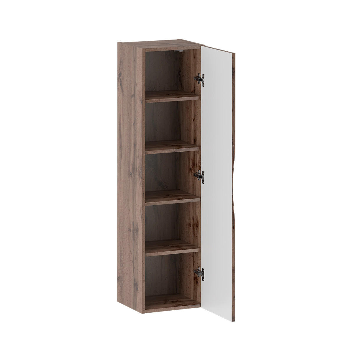 BADMÖBEL 80.6cm Tao 2er-Set Holz - Braun, Holzwerkstoff (80.6/52.2/46.5cm) - Petits-meubles