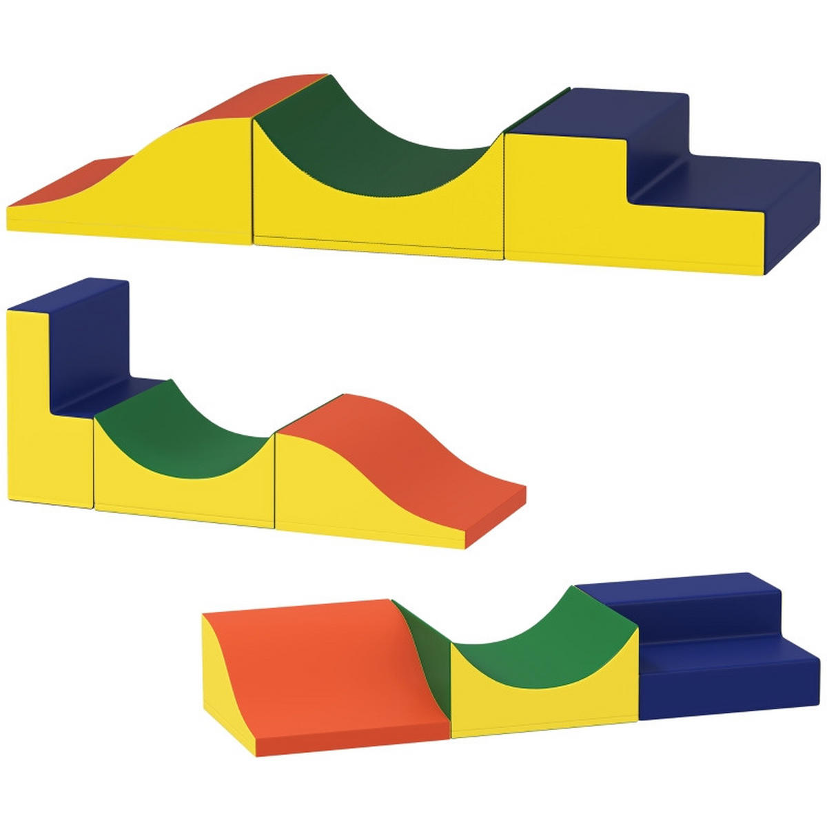 KONSTRUKTIONSSPIELZEUG Bauset Gelb - Gelb, Leder (45.7/20.3/141cm) - Korfee
