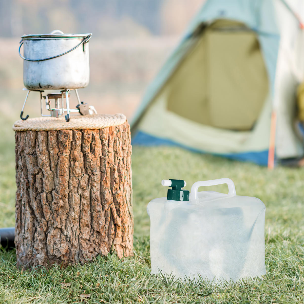 4XSKLADACIE nádoby - priehľadné, textil/plast (20L) - Relaxdays