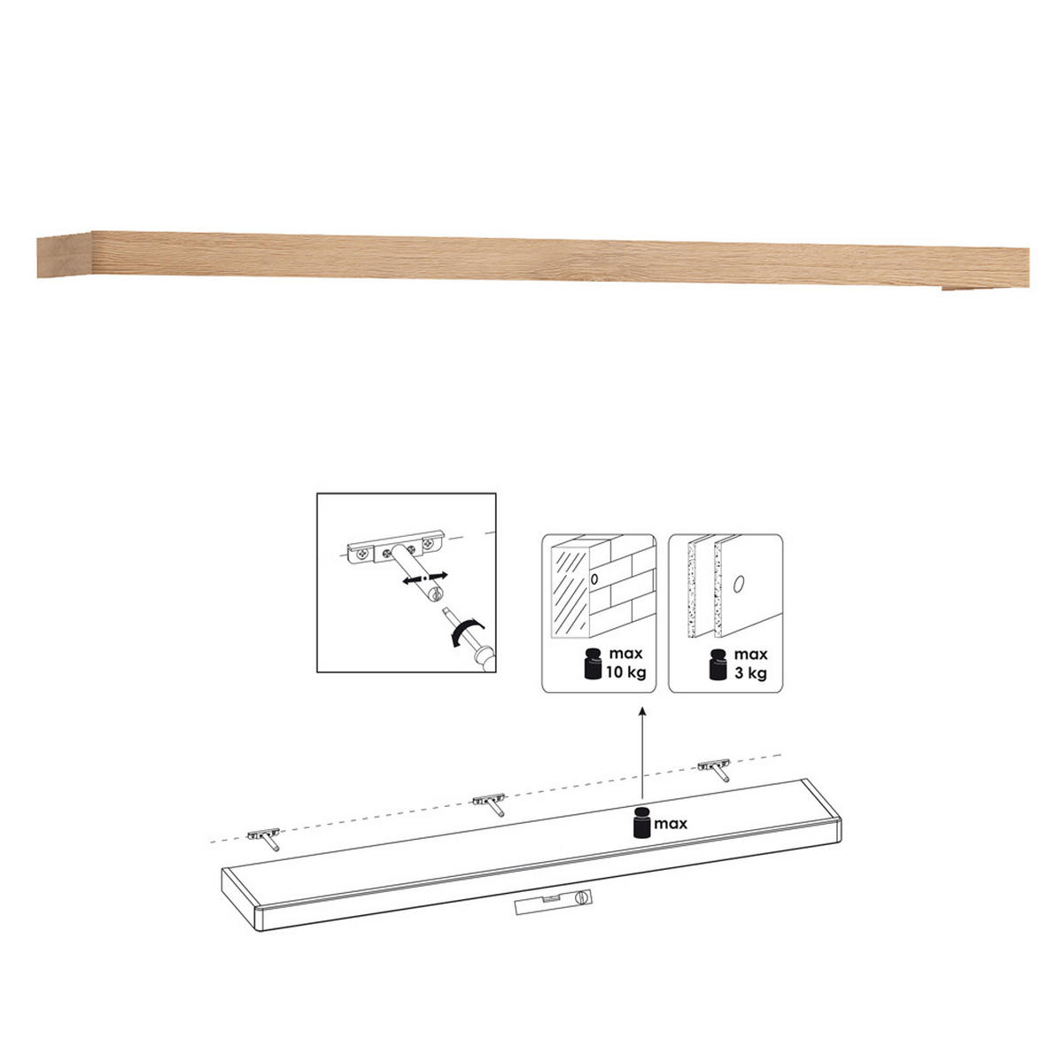 WOHNZIMMER-SET 4-TLG. Sanford-129 - Braun, Holzwerkstoff (504/197/40cm) - Lomado