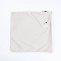 KISSENBEZUG COUSHY - Beige, mit Kissenfüllung - Beige, Kunststoff (50/50cm) - Home Deluxe