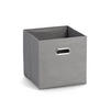 AUFBEWAHRUNGSBOX mit Griff, Vlies - Grau - Grau, Textil (28/28/28cm) - Zeller Present
