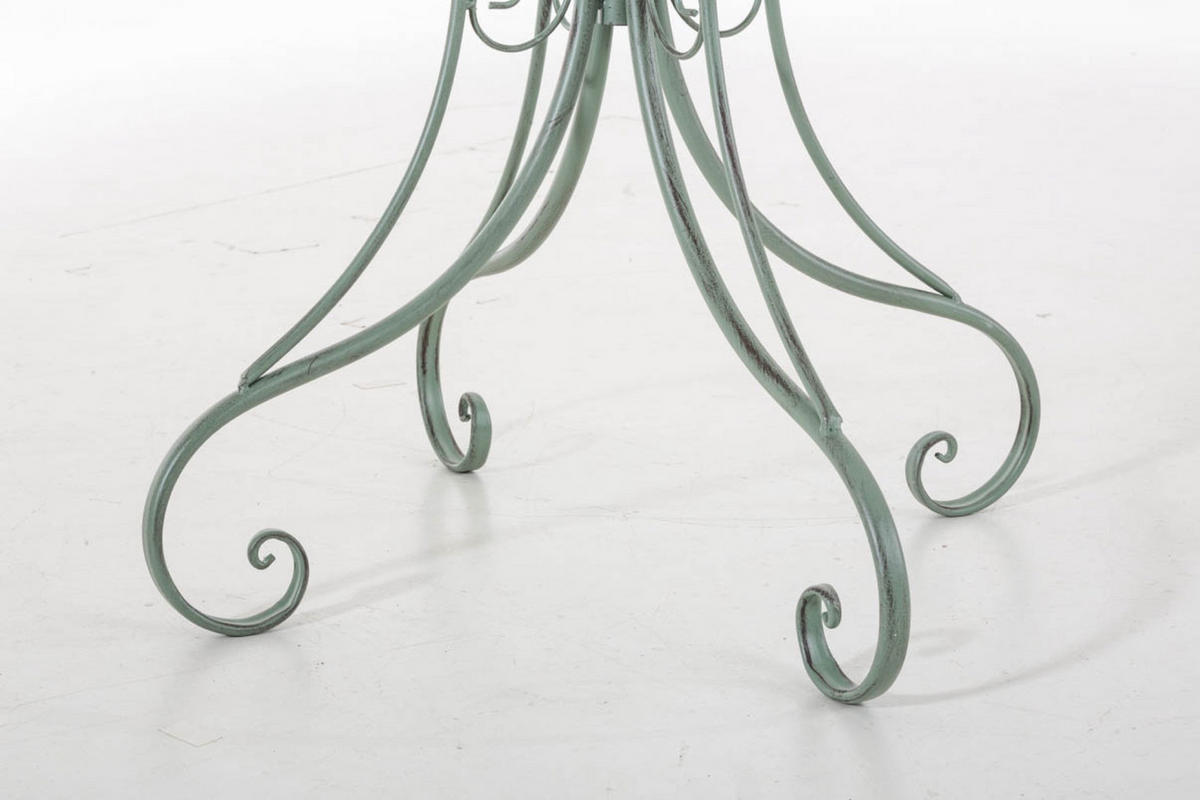 GARTENTISCH Hera antik-grün - Grün, Metall (72.5/70/70cm) - TPFGarden