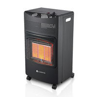 GASHEIZUNG GS42US schwarz - Schwarz, Metall (42/73/36cm) - Juskys