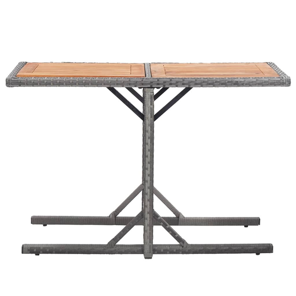 GARTENTISCH Tischgund 53/72/110 cm - Anthrazit, Naturmaterialien (110/53/72cm) - ZMH