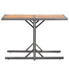 GARTENTISCH Tischgund 53/72/110 cm - Anthrazit, Naturmaterialien (110/53/72cm) - ZMH
