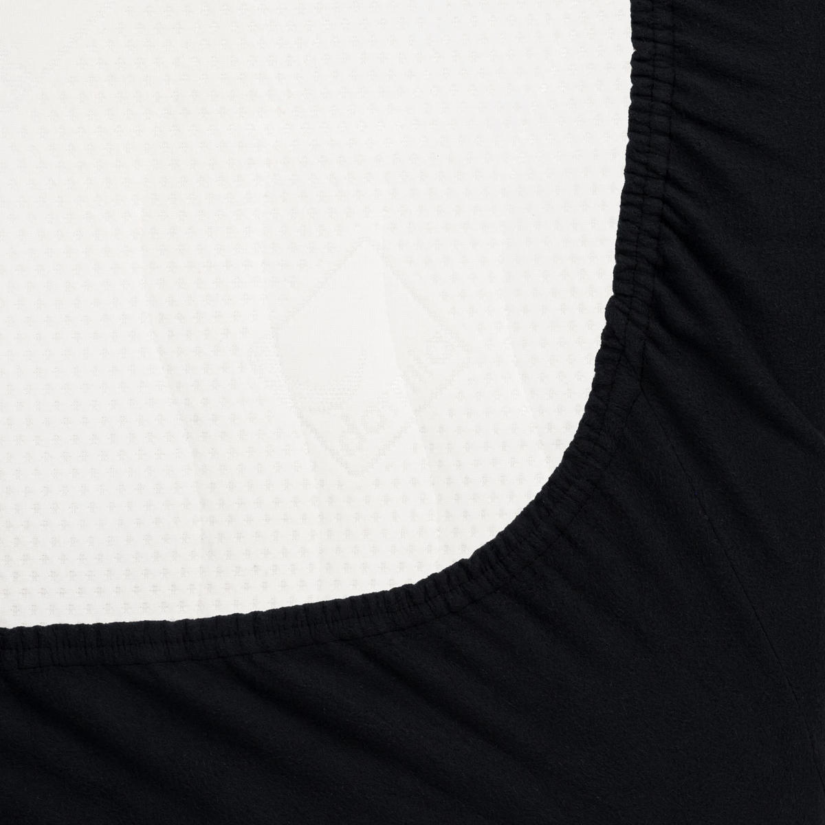 SPANNBETTLAKEN-TEDDY Warmes Winter Bettlaken 160x200 cm, Kuscheliges Teddy Laken Schwarz - Schwarz, Textil (160/200cm) - Carpe Sonno