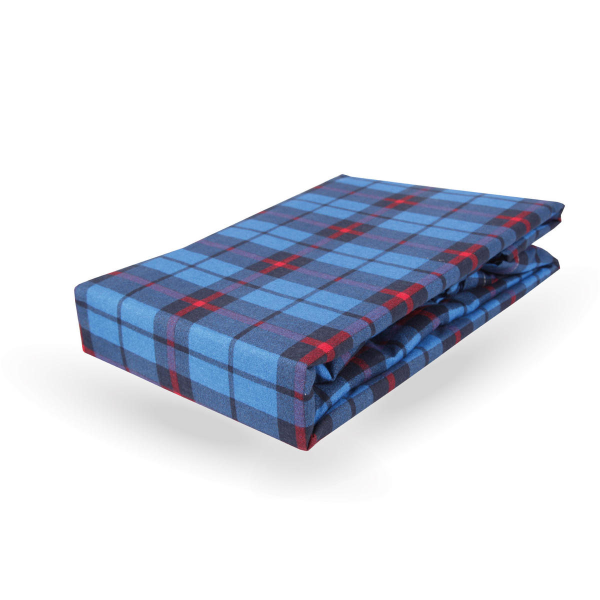 BETTWÄSCHE - Flanell Renforce 135x200cm - Blau, Naturmaterialien/Textil (135/200cm) - Bestlivings