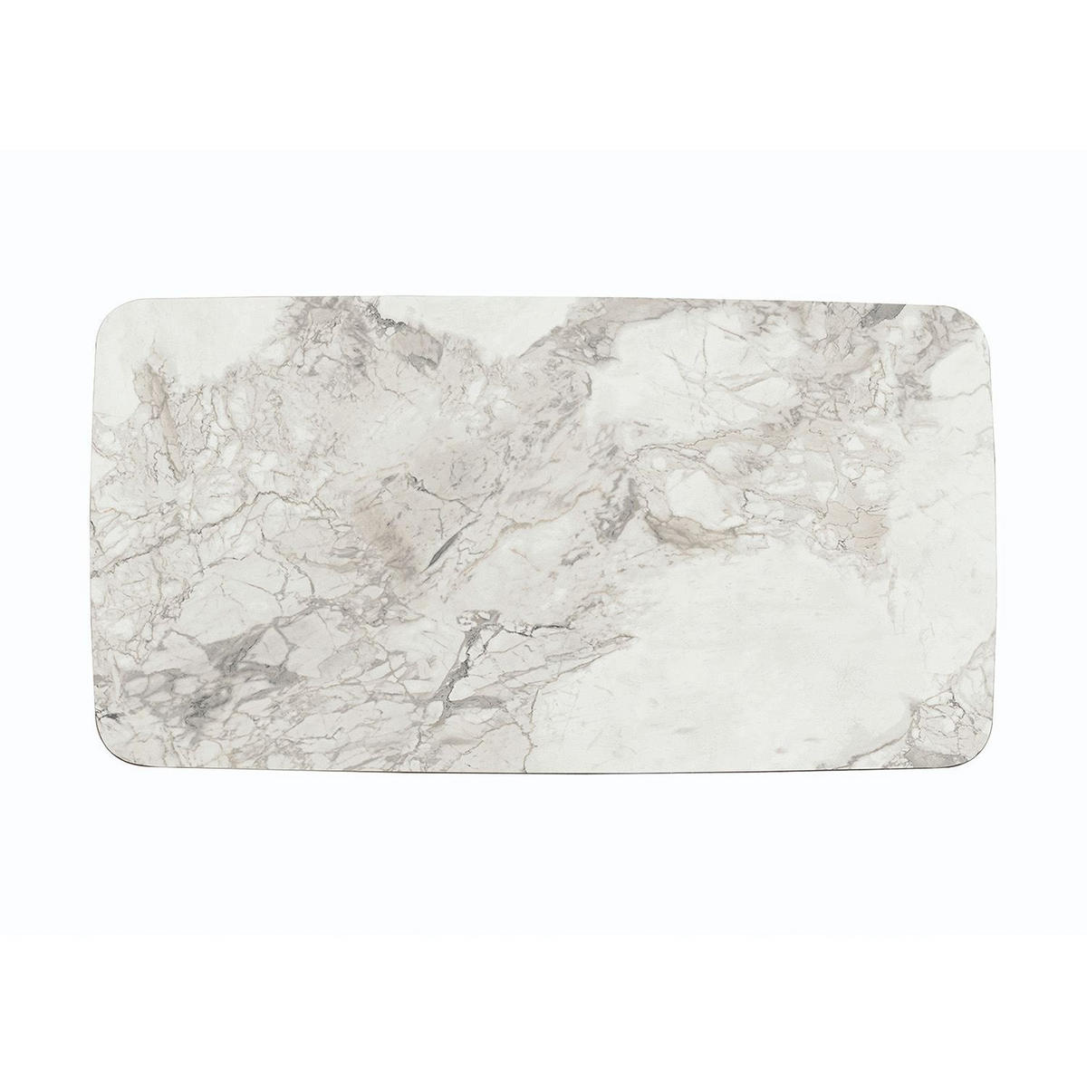 COUCHTISCH luci weiss - Weiß, Holz (100/53/45cm) - Habitat Garten