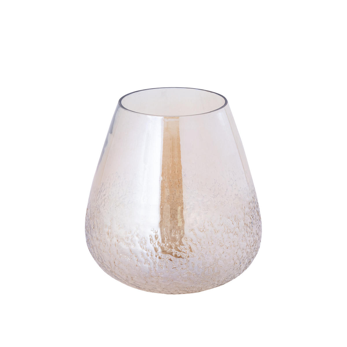 WINDLICHT Ameara Orange 26.5/26.5/26.5cm - Orange, Glas (26.5/26.5/26.5cm) - PTMD Collection