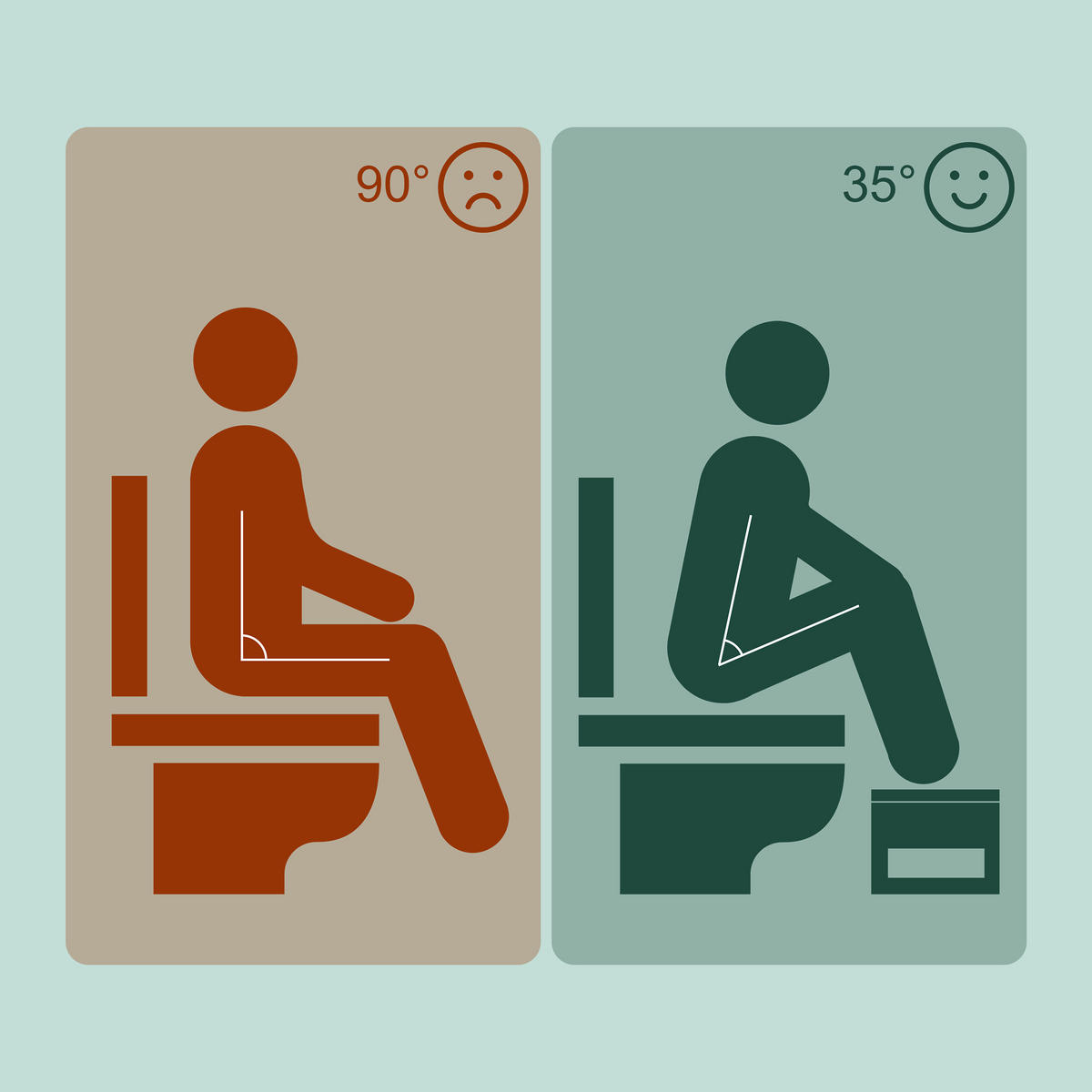 TOILETTENHOCKER - Weiß, Holz/Kunststoff (43.5/19/20cm) - Relaxdays