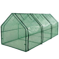 FOLIENGEWÄCHSHAUS 270 x 90 x 90 cm - Grün, Kunststoff (90/90/270cm) - EDENIA