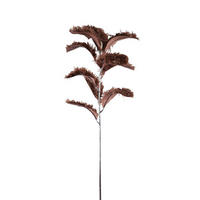 KUNSTBLATT Leaves Braun 36/26/84cm - Braun, Kunststoff (26/84/36cm) - PTMD Collection