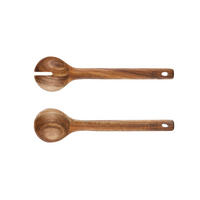 SALATBESTECK aus Akazienholz OLLE - Braun, Holz (29.8cm) - Björn
