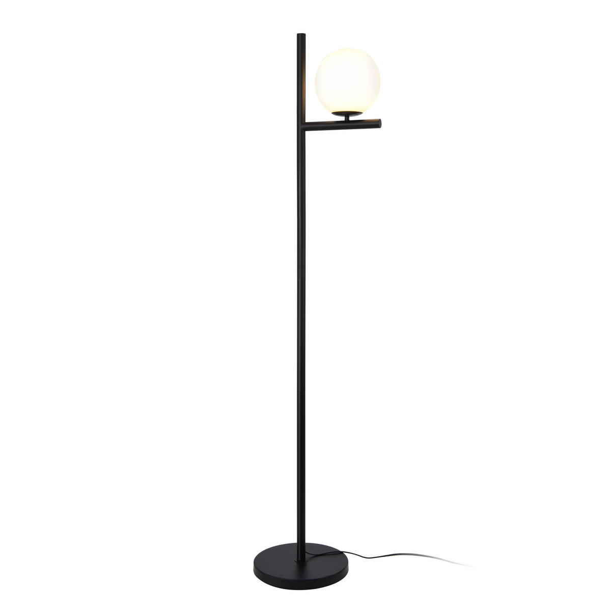 STEHLEUCHTE Aberdaron - Weiß, Metall (25/25/154cm) - lux.pro